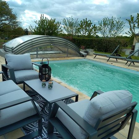 La Chapelle-de-Brain Maison/Villa Avec Piscine Privee Gite Brain D'Eau מראה חיצוני תמונה